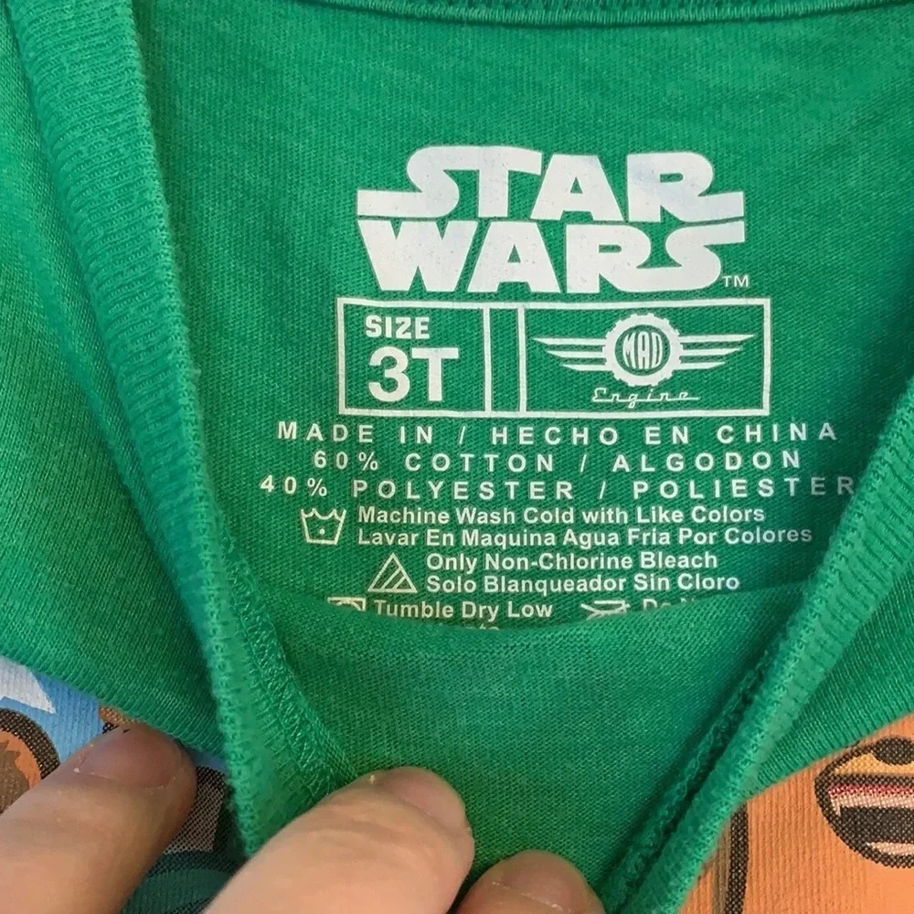 Star‎ Wars - 3T, green tshirt, Star Wars
